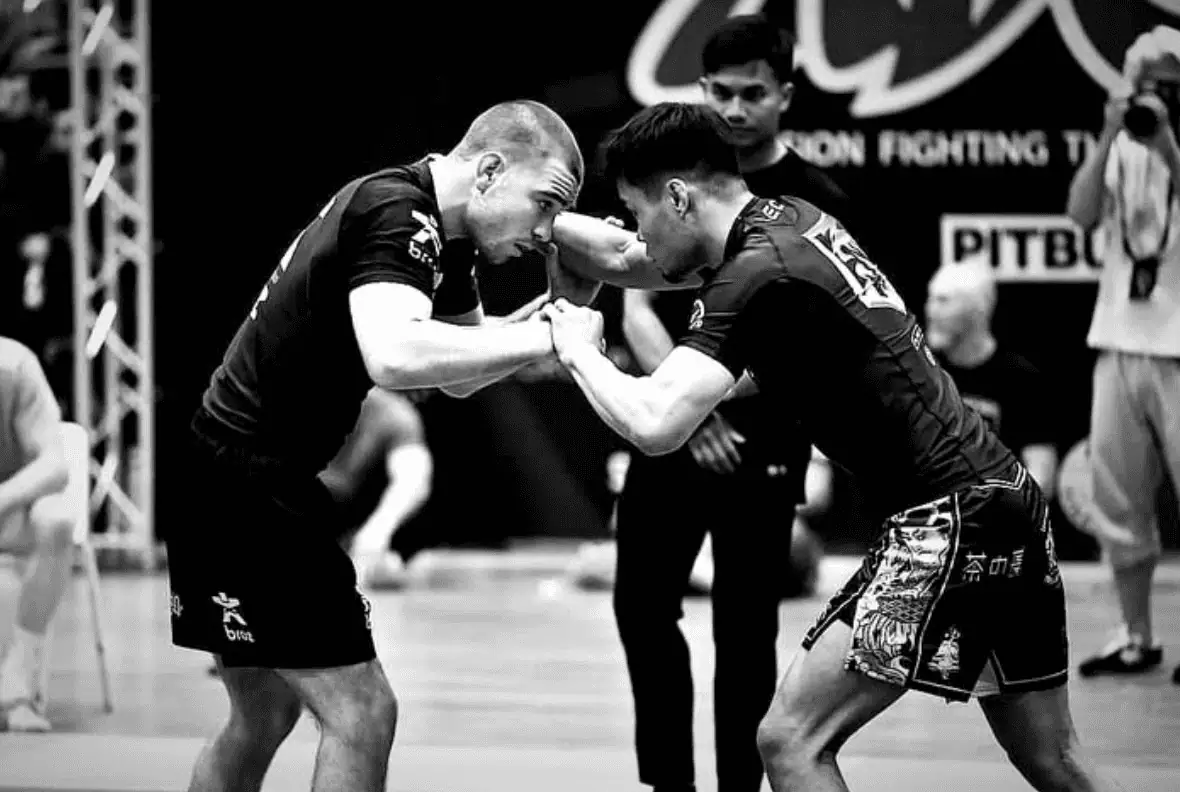 Dan Pankhurst, competition coach at Broz Martial Arts